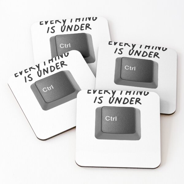 Item preview, Everything Is Under Ctrl Control Keyboard designed and sold by thefrshmachine.