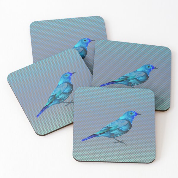 Item preview, Abstract Bluebird on Honeycomb designed and sold by Slydell1.