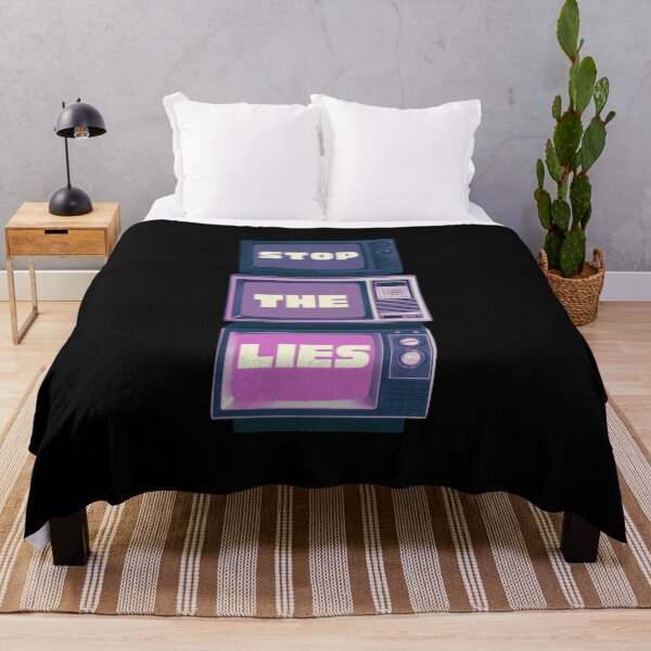 Item preview, Defund the Media- Cool Vintage TV T-shirt Purple designed and sold by CadeTX.