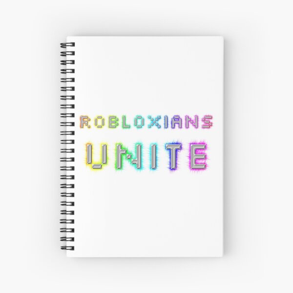 Cuadernos De Espiral Robloxiano Redbubble - los robloxianos