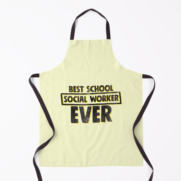 Item preview, Best School Social Worker Ever Drawn Yellow designed and sold by thefrshmachine.
