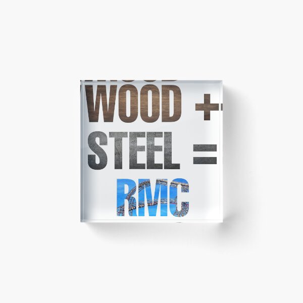 Item preview, Rocky mountain construction  "Wood+steel=RMC" designed and sold by Thrillgiftsuk.