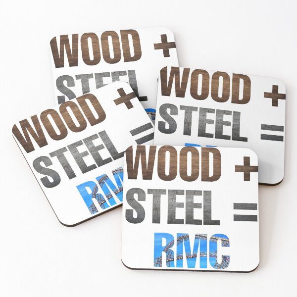 Item preview, Rocky mountain construction  "Wood+steel=RMC" designed and sold by Thrillgiftsuk.