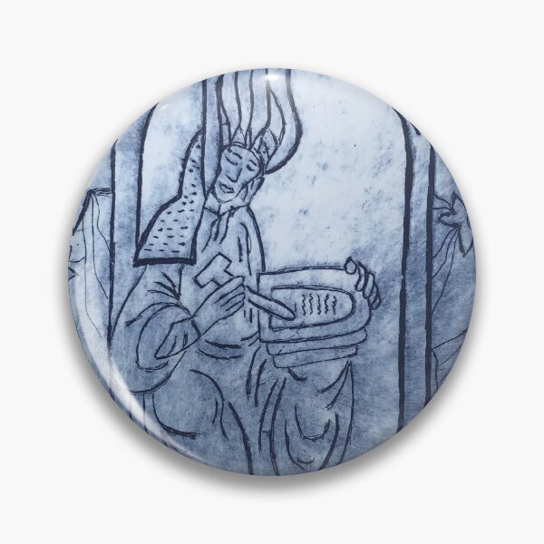 Item preview, Hildegard receiving a vision designed and sold by FortyElephants.