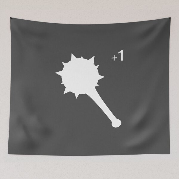 Item preview, Plus One Mace (White) designed and sold by Randy8560.