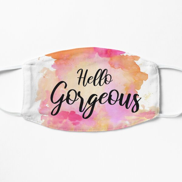 Hello Gorgeous Watercolor Beauty Flat Mask