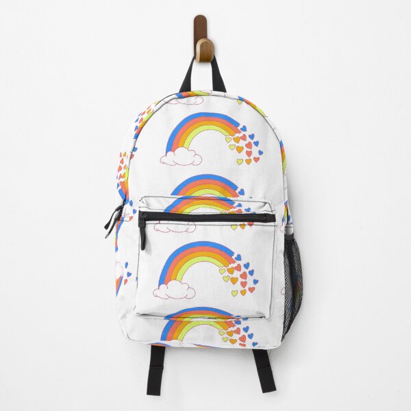 Item preview, Melting Neon Rainbow with Hearts designed and sold by Shiny Plastic Rainbow.