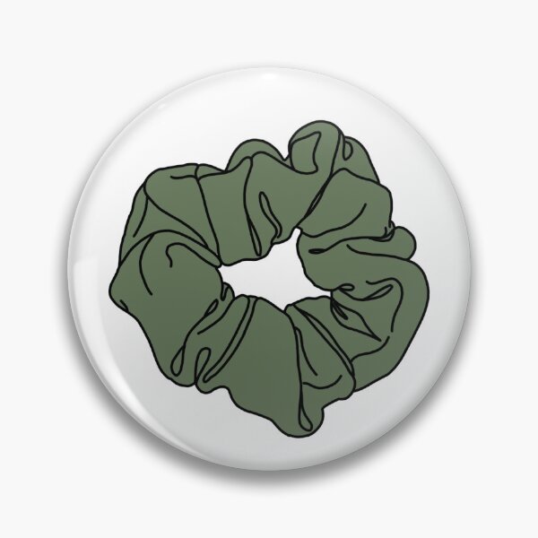 Item preview, "Green Scrunchie" Sticker designed and sold by sfcox07.