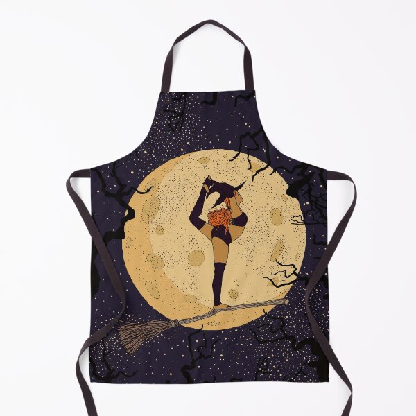 Item preview, Halloween Yoga Witch. Namaste Witches Moon Universe designed and sold by sierratruong.