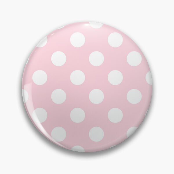 Item preview, White Polka Dots on Soft Pink Background designed and sold by Bumblefuzzies.