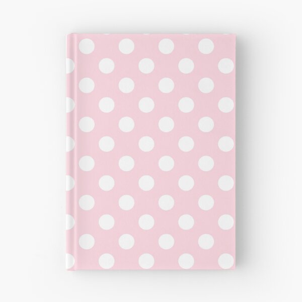Item preview, White Polka Dots on Soft Pink Background designed and sold by Bumblefuzzies.