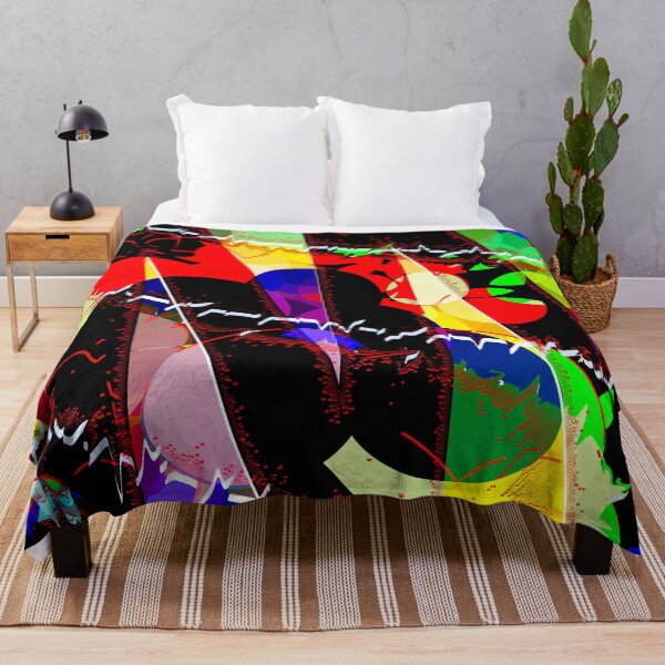 Item preview, Abstract Colorful Geometric Line Pattern / Liquid Psychedelic Art designed and sold by GuitarZan's.