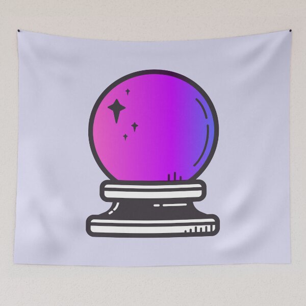 Item preview, bisexual colors crystal ball designed and sold by adoresapphics.