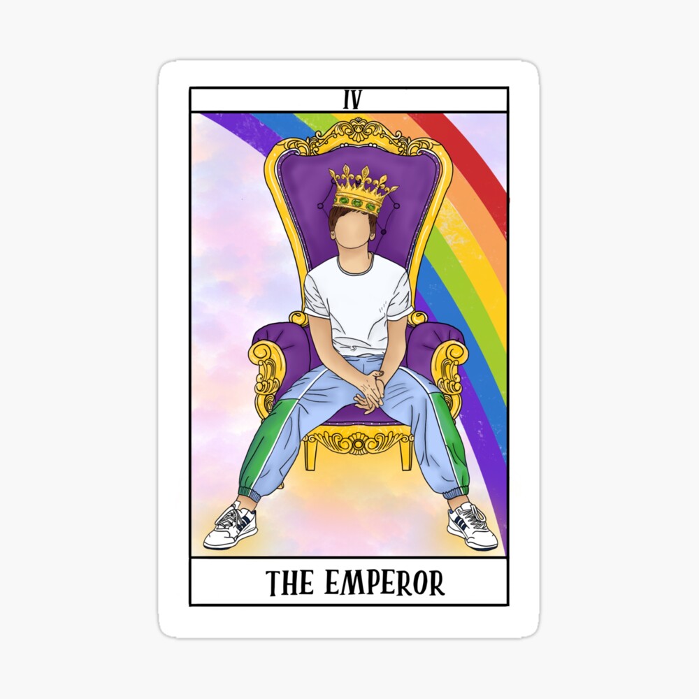 Louis Tomlinson Posters - Louis Tomlinson tarot card Poster RB0308