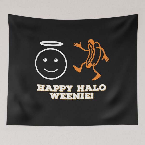 Item preview, Funny Halloween Design Pun, Happy Halo Weenie, Happy Halloween, Costume Shirt, Shirt for her, Shirt for him, Unisex tee, Easy Costume Shirt designed and sold by RisingFrequency.