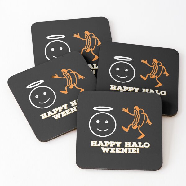 Item preview, Funny Halloween Design Pun, Happy Halo Weenie, Happy Halloween, Costume Shirt, Shirt for her, Shirt for him, Unisex tee, Easy Costume Shirt designed and sold by RisingFrequency.