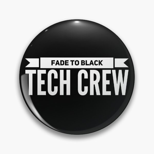 Artikelvorschau, TECH CREW verblassen zu schwarz entworfen und verkauft von MadEDesigns.