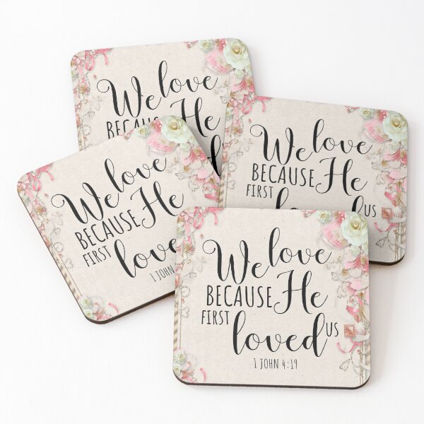 Item preview, Notebook  We love because He first loved us designed and sold by della95.
