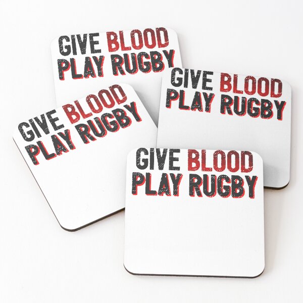 Item preview, Give Blood Play Rugby Extreme Sports designed and sold by thefrshmachine.