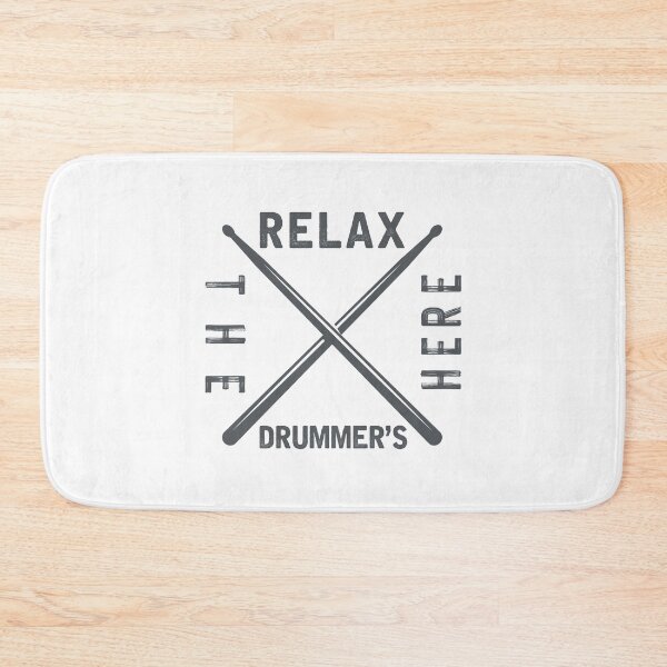 Item preview, Relax the drummer's here -Funny Drummer -Drum Player Musician designed and sold by UMED :).