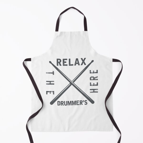 Item preview, Relax the drummer's here -Funny Drummer -Drum Player Musician designed and sold by UMED :).