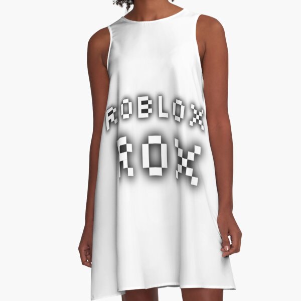 Roblox White Dresses Redbubble - m gothic blue dress roblox