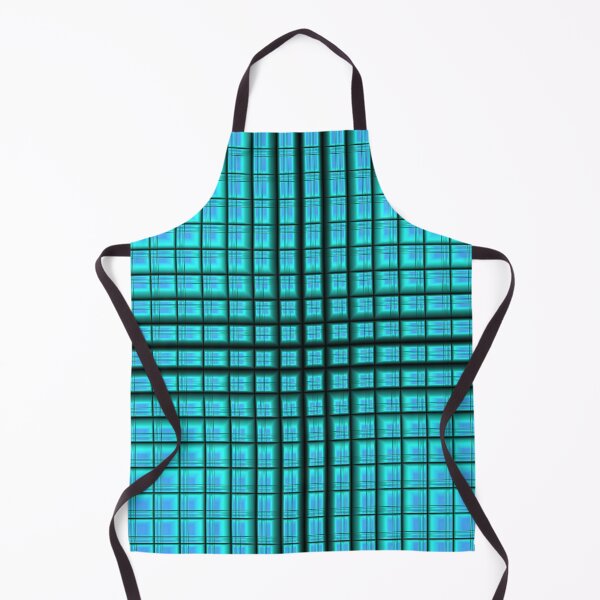 Item preview, Sapphire Cross - Digital Abstract Art 3d Cube Grid Pattern designed and sold by Dator-Abstracts.