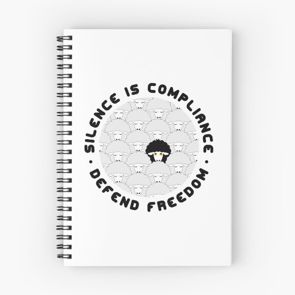Item preview, Silence is Compliance - Defend Freedom designed and sold by TrutherIndex.