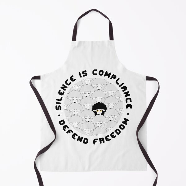 Item preview, Silence is Compliance - Defend Freedom designed and sold by TrutherIndex.