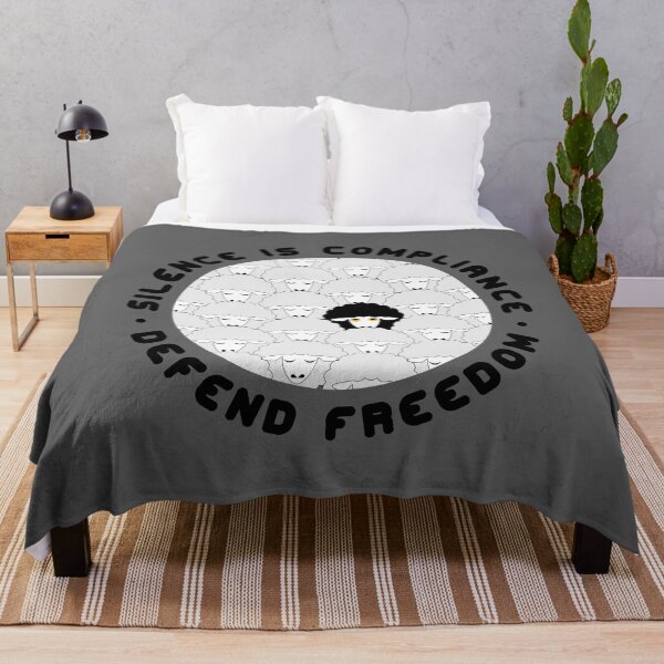 Item preview, Silence is Compliance - Defend Freedom designed and sold by TrutherIndex.