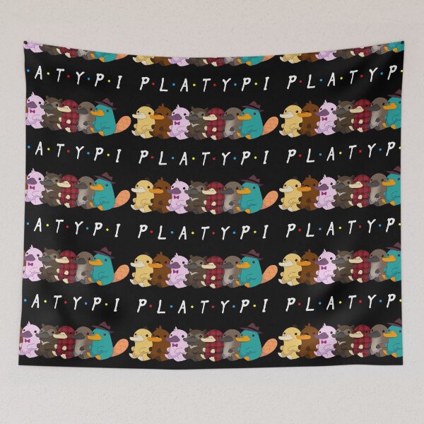 Item preview, The Platypi are Friends designed and sold by Imaplatypus.
