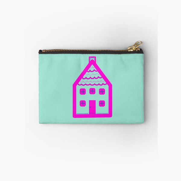 Item preview, Pink House with Blue Details designed and sold by Teaching-Dos.