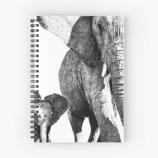 Item preview, ELEPHANT & ELEPHANT BABY designed and sold by makamiart.