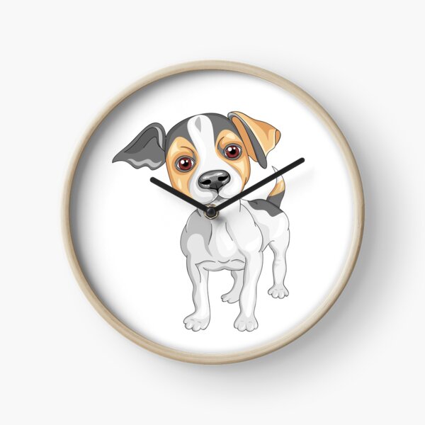 Cute Beagle Pup Clock