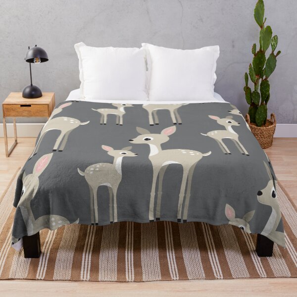 Item preview, Mommy and baby white tail deer designed and sold by design-emporium.