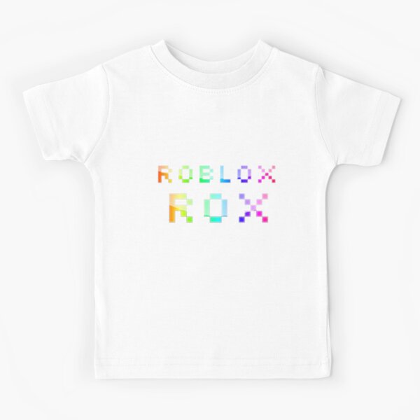 Rainbow Pattern Kids T Shirts Redbubble - roblox rainbow and black motorcycle shirt