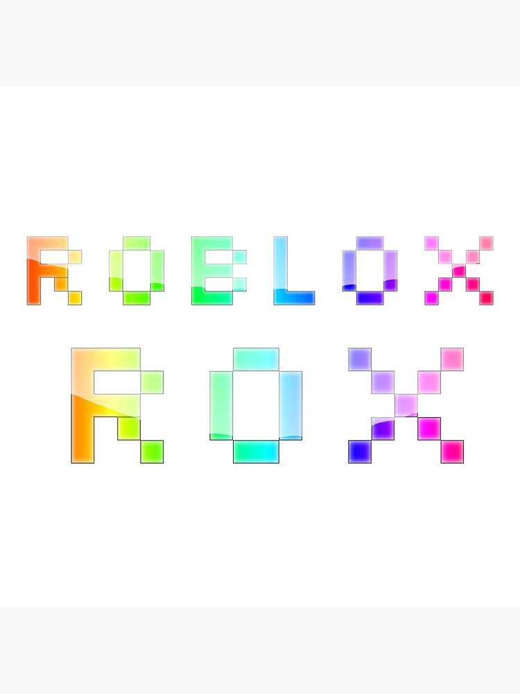 Rainbow Roblox Rox Greeting Card By Robloxrox Redbubble - rox roblox