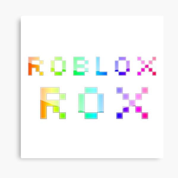 Robloxians Wall Art Redbubble - roblox studio suit art