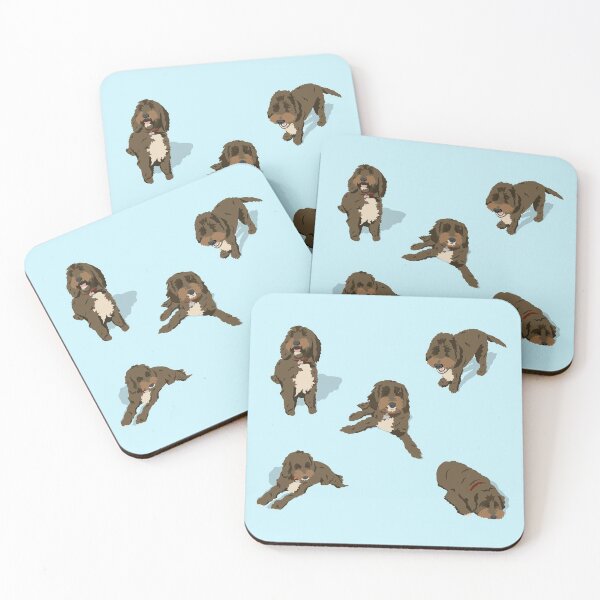 Item preview, Cockapoo Pattern designed and sold by Tilly Scribbles.