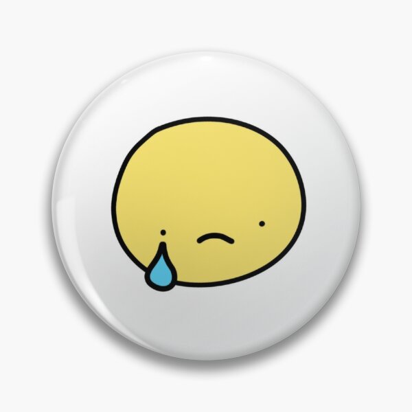 Crying Emoji Pin | Multi Color | Cool Pins by PinMart