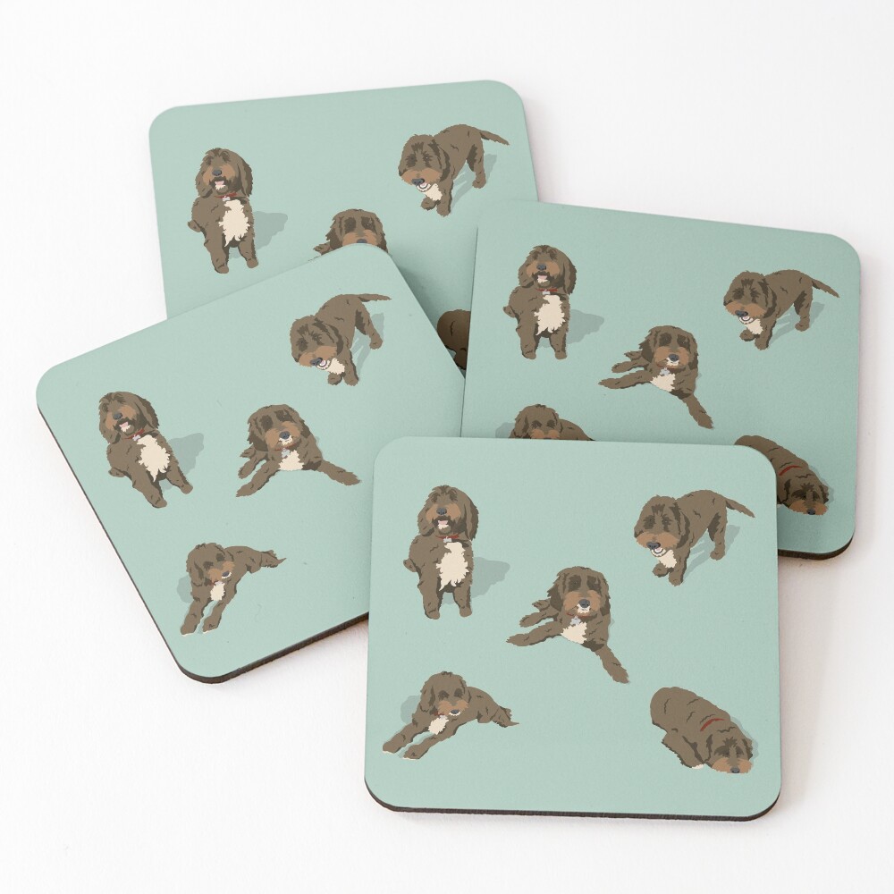 Item preview, Coasters (Set of 4) designed and sold by Tilly-Scribbles.