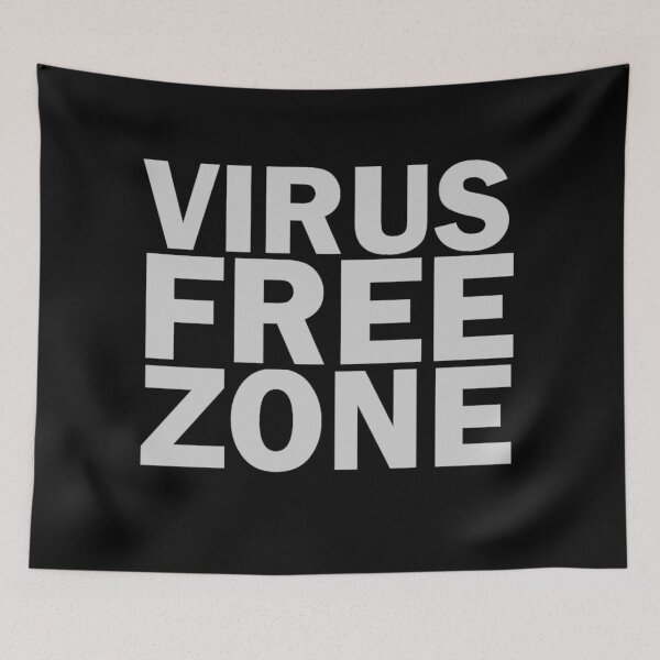 Item preview, Virus free zone designed and sold by aktiveaddict.