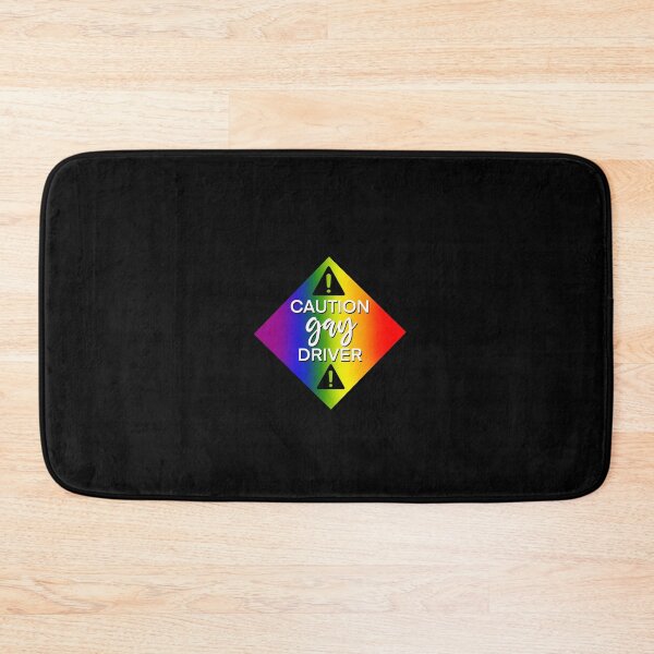 Item preview, Caution Gay Driver designed and sold by SunnyKiwiCo.
