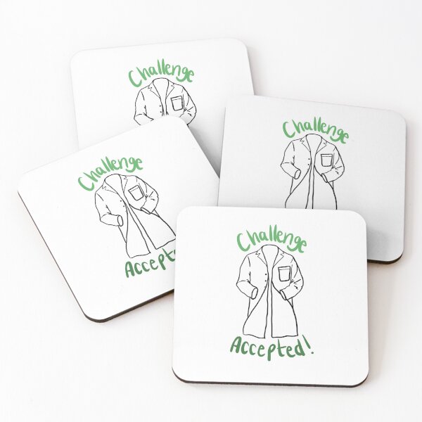 Item preview, Challenge Accepted! designed and sold by corlinadora.