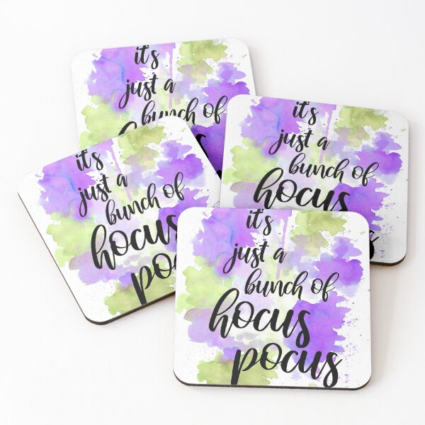 Item preview, Hocus Pocus Halloween Decor Quote Watercolor Art designed and sold by Tiffany Bell.