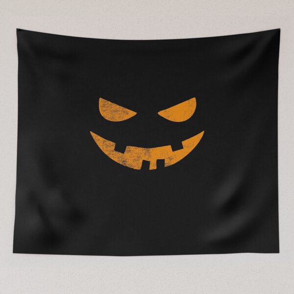 Item preview, Halloween Scary Pumpkin Spooky Smile  designed and sold by Thevulcano.