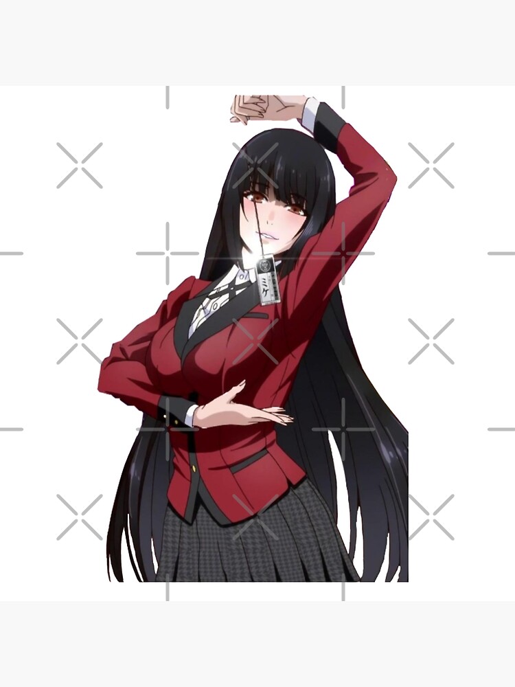 Kakegurui Yumeko Jabami Art Board Print By Ayyycooldudeh Redbubble