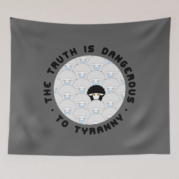 Item preview, The Truth is Dangerous - To Tyranny designed and sold by TrutherIndex.