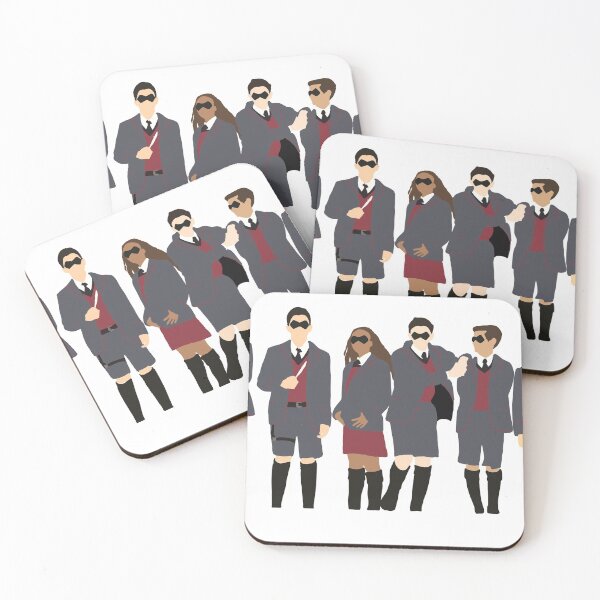 Item preview, The Umbrella Academy Bank Robbery designed and sold by Madeline Campbell.