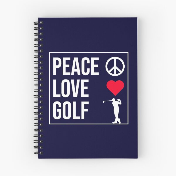 Item preview, Peace Love Golf designed and sold by CatArtStore.